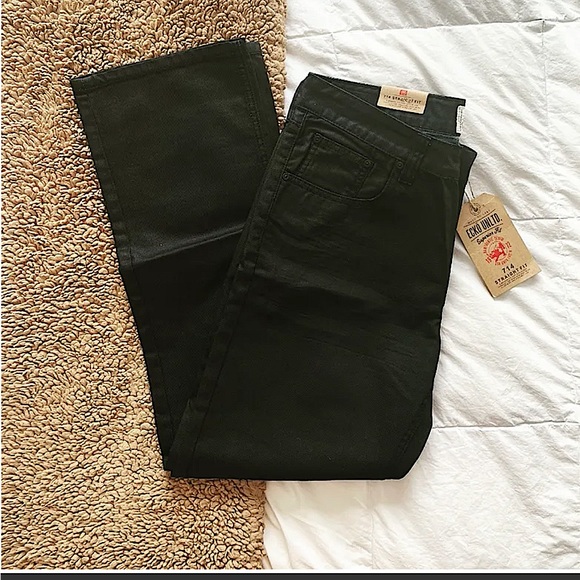 BNWT Y2K BLACK ECHO UNLTD JEANS - Picture 3 of 5
